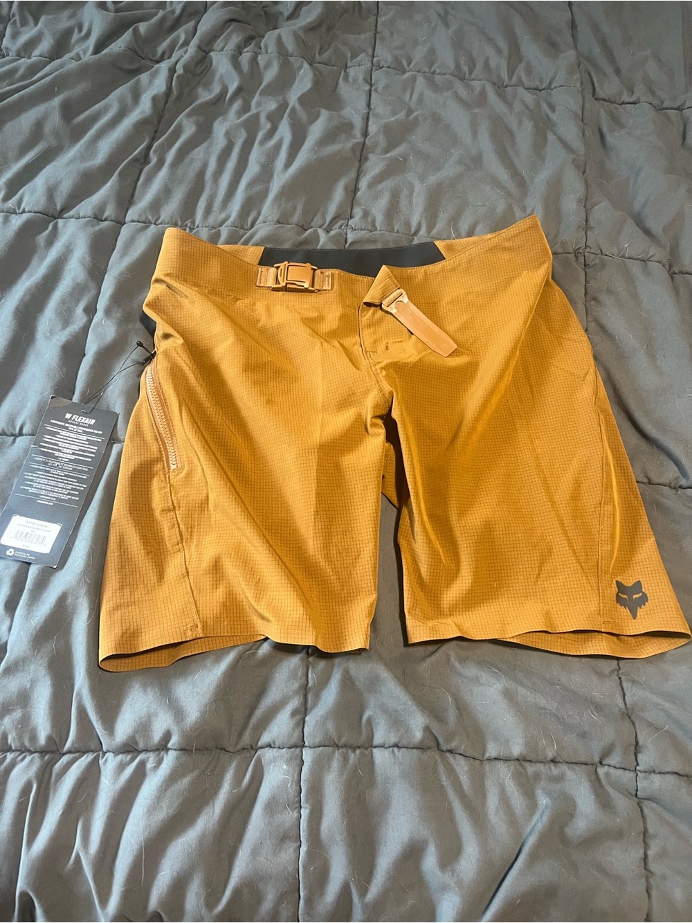 Fox Women’s mountain bike Shorts — Mustard Gold